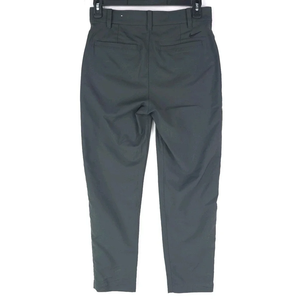 Nike Dri-Fit Golf‎ Pants Dark Gray Flat Front 30x30 Fit 30X28 Performance DN2397